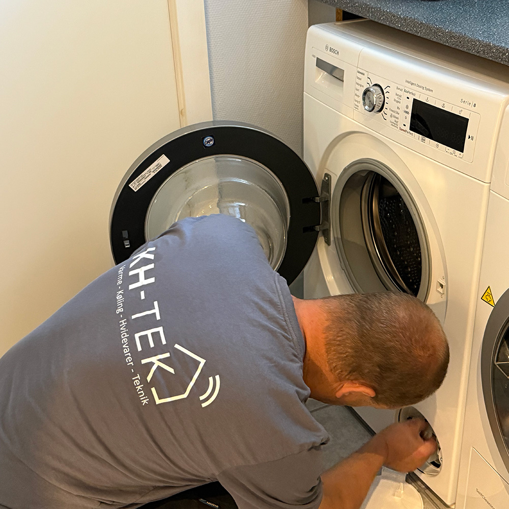 Reparation og vedligeholdelse af hvidevarer