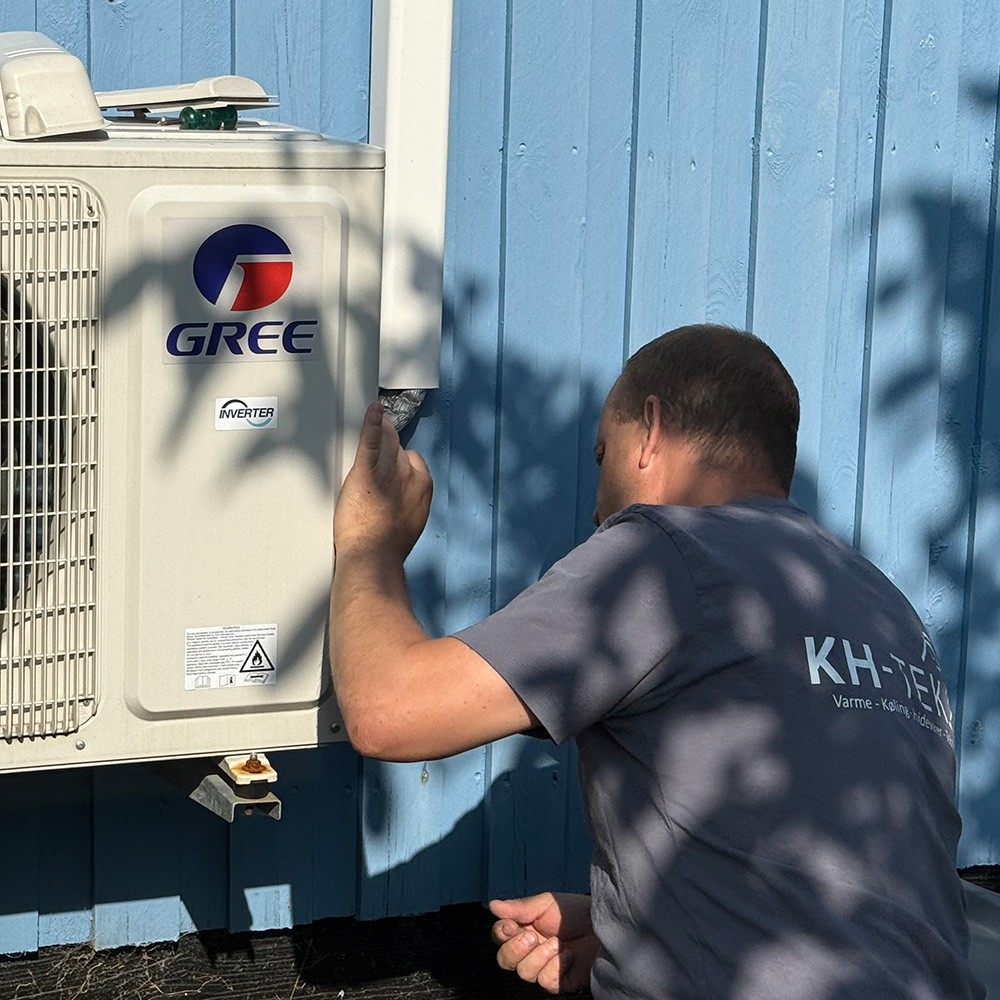 Reparation og vedligeholdelse af varmepumper